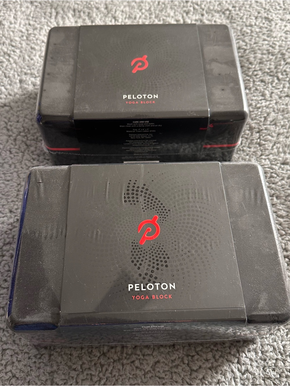 Peloton Black Yoga Blocks - Pair